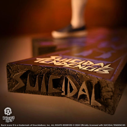 Tendencias suicidas Rock Iconz Estatua Mike Muir 22 cm