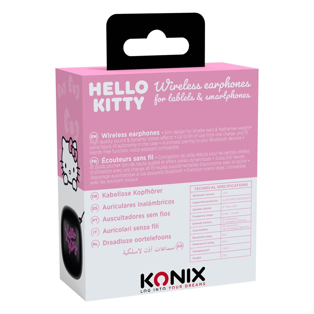 Sanrio Holdems Wireless Headphones Hello Kitty