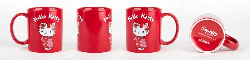 Sanrio Heat Change Mug Hello Kitty Kimono 320 ml