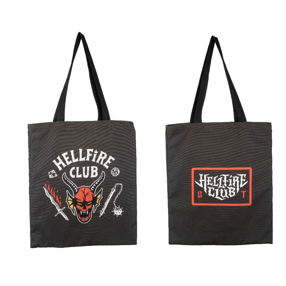 Stranger Things Tote Bag Hellfire Club