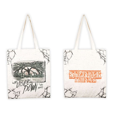 Stranger Things Tote Bag Upsidedown