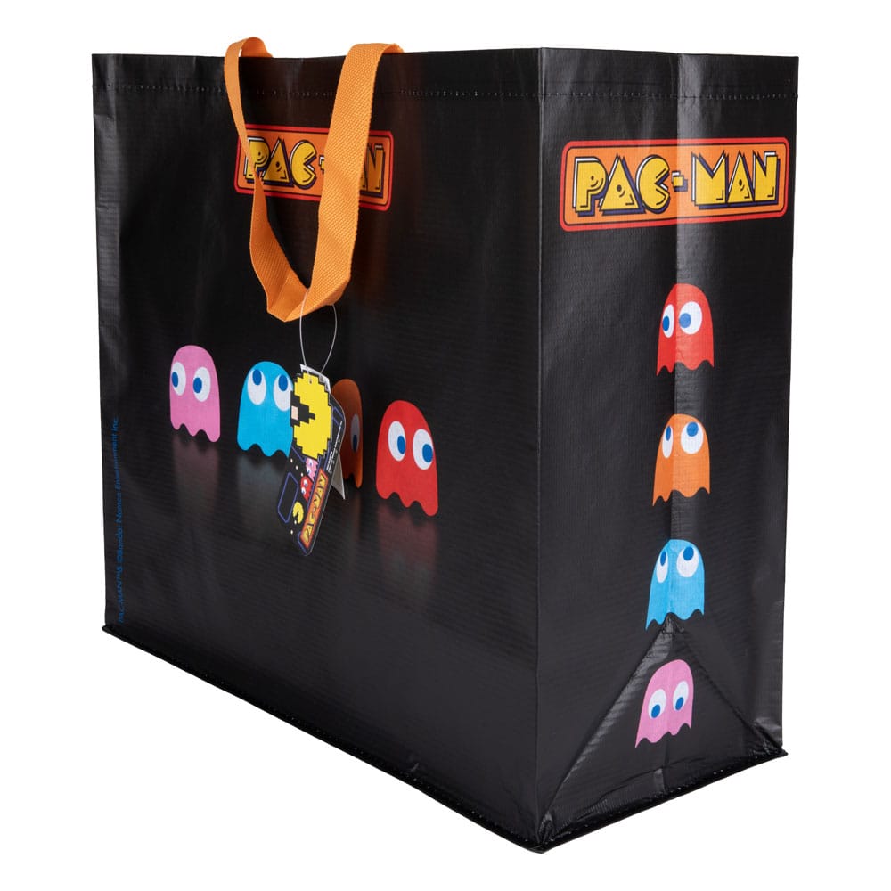 Pac-Man tote çantası siyah