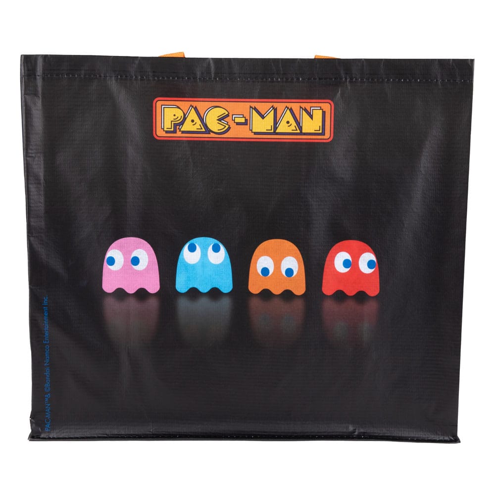 Pac-Man tote çantası siyah