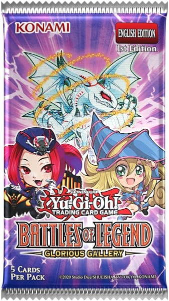 Yu-Gi-Oh! TCG Battles of Legend: Glorious Gallery Booster Display (24) *Engelsk version*
