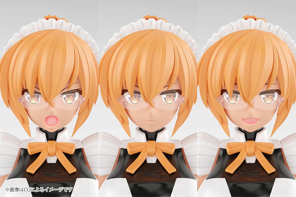 Cesurların Kralı GaoGaiGar Plastik Model Seti Cesur Kız 2 17 cm