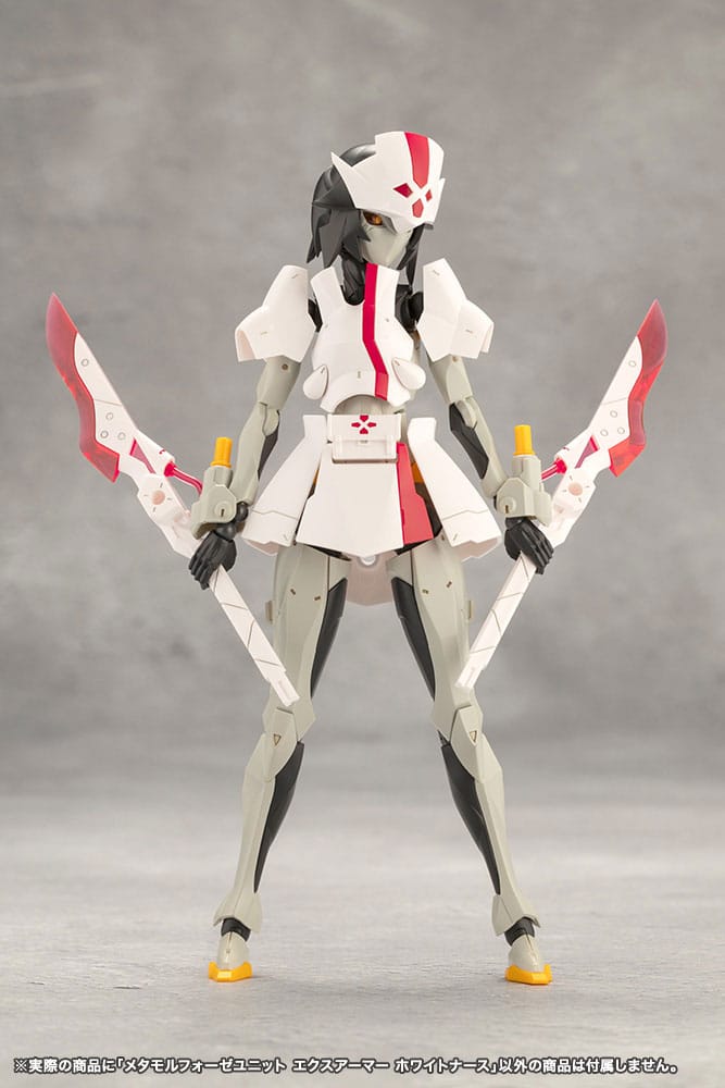 Unlimited Universe Megalomaria Model Kit Metamorphose Unit Exarmor White Nurse 16 cm