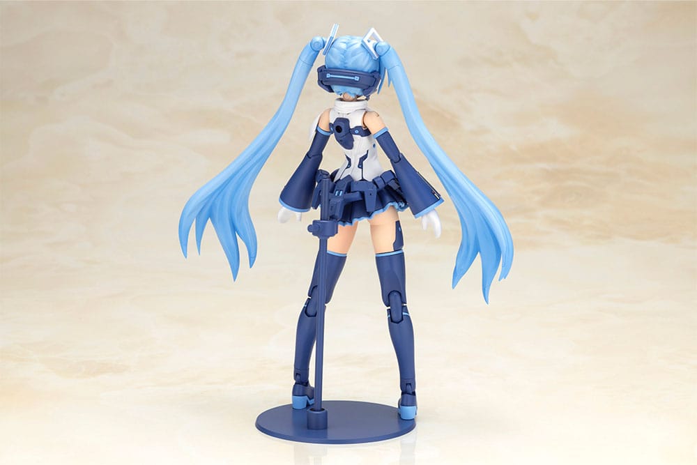 Ramme Arme Pige x Hatsune Miku Plastic Model Kit Ramme Musik Pige Sne Miku Another Color Ver. 15 cm