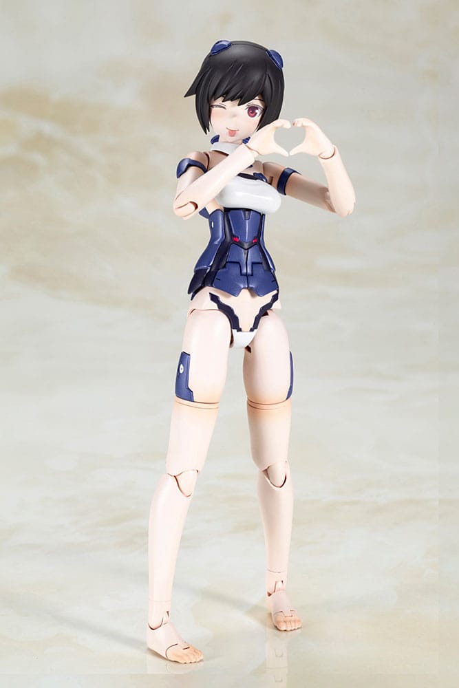 Ramme Arme Pige PVC Plast Model Kit Laetitia Azurite Ver. 15 cm