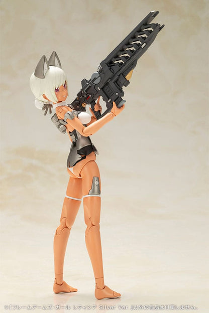 Frame Arms Girl Plastični model Kit Laetitia Silver Ver. 15 cm