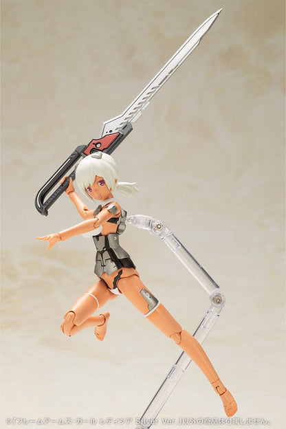 Frame Arms Girl Plastični model Kit Laetitia Silver Ver. 15 cm