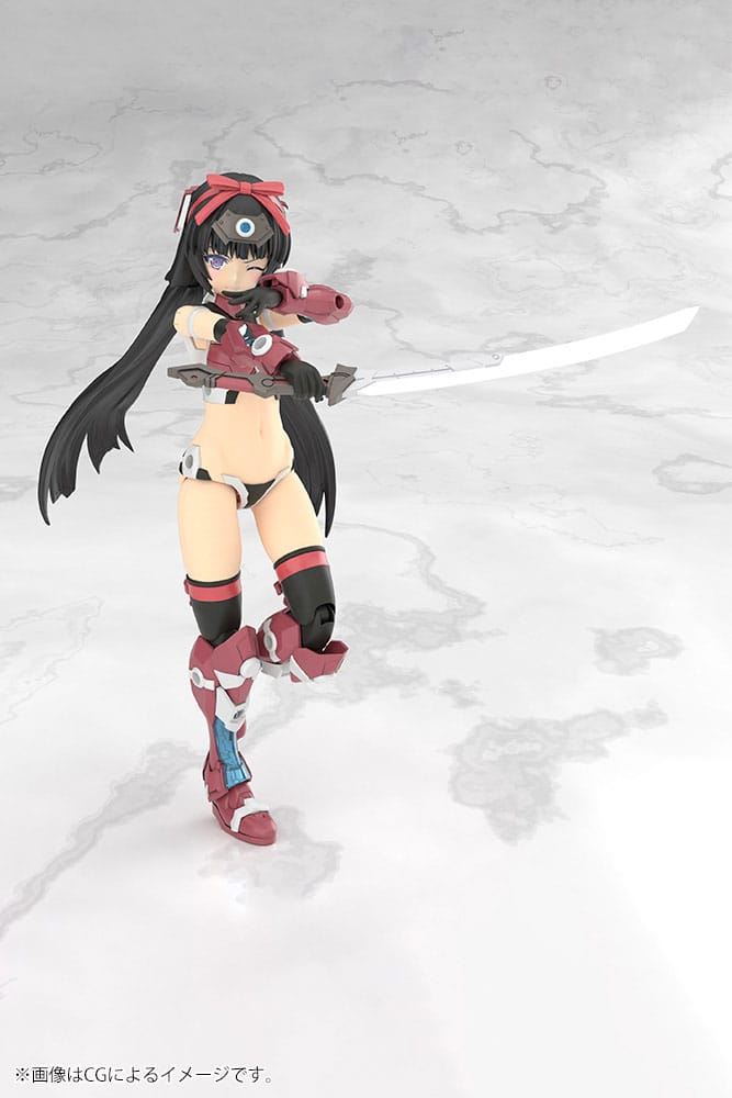 Frame Arms Girl Grande Scale Plastični model Kit Magatsuki 25 cm