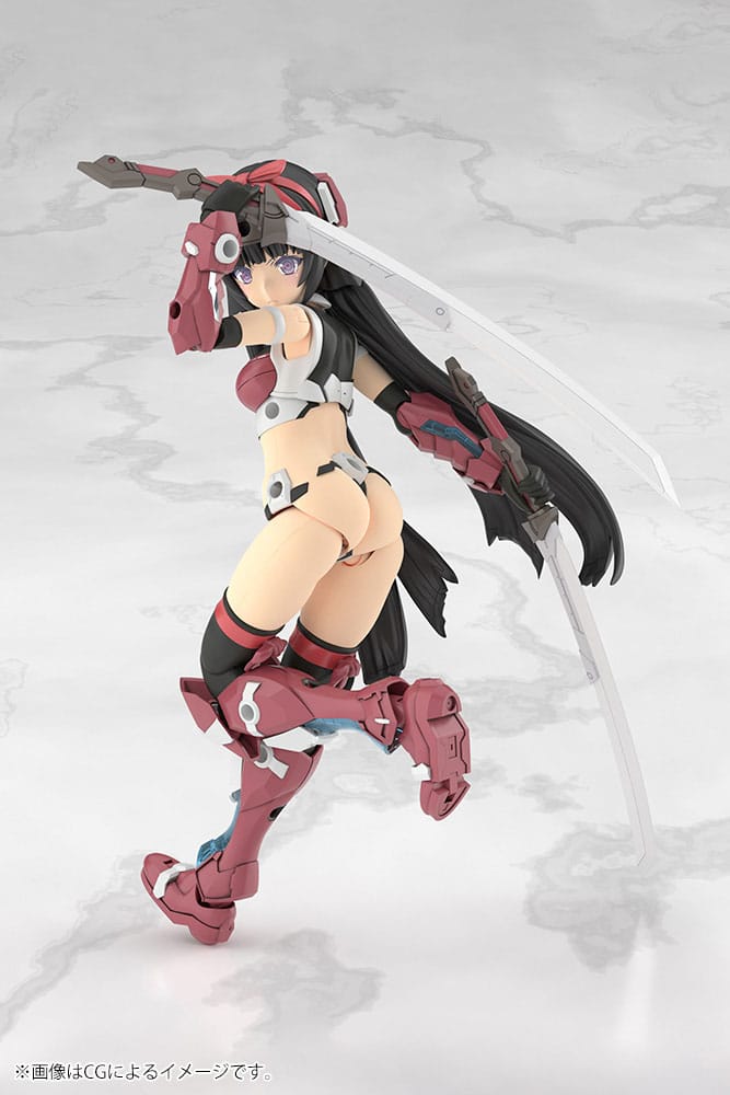 Frame Arms Girl Grande Scale Plastični model Kit Magatsuki 25 cm