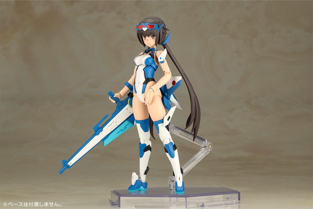 Ram Armar Flicka Plast Model Kit Stylet Baddräkt Blå Impuls Färg Ver. 16 cm