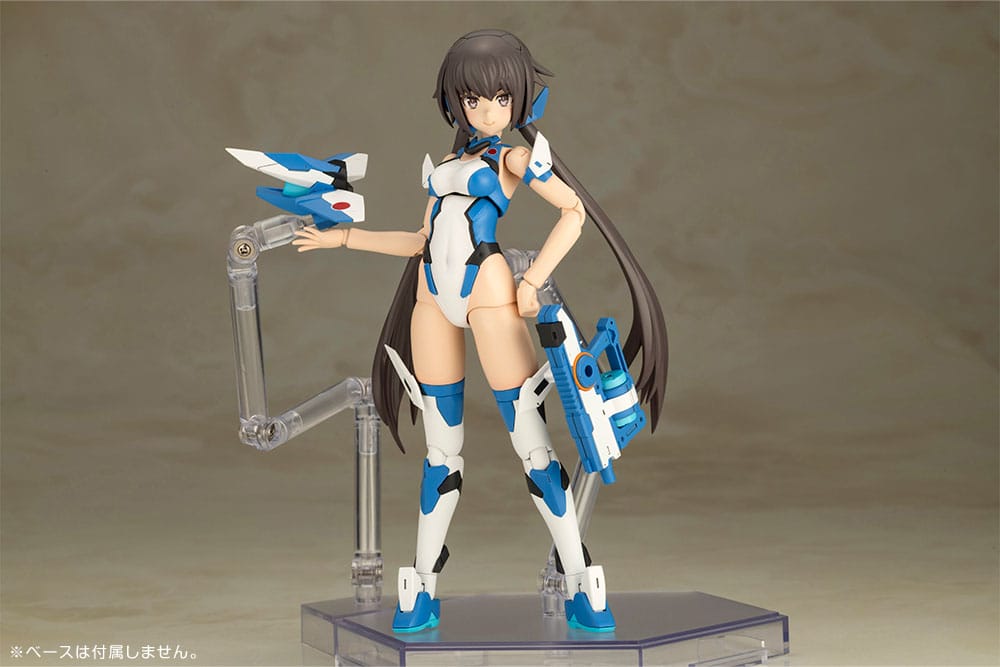 Ram Armar Flicka Plast Model Kit Stylet Baddräkt Blå Impuls Färg Ver. 16 cm