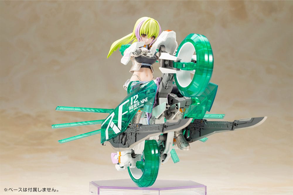 Frame Arms Girl Plastični model Kit Wilber Nine Beryl Armor Custom 16 cm
