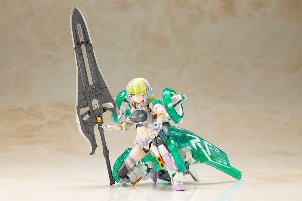 Ramme Arme Pige Plast Model Kit Wilber Nine Beryl Armor Custom 16 cm