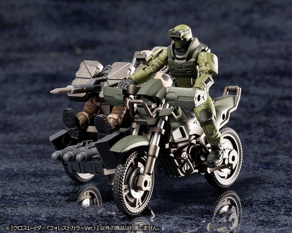 Hexa Gear Plastic Model Kit 1/24 Alternativ Cross Rider Forest Color Ver. 10 cm