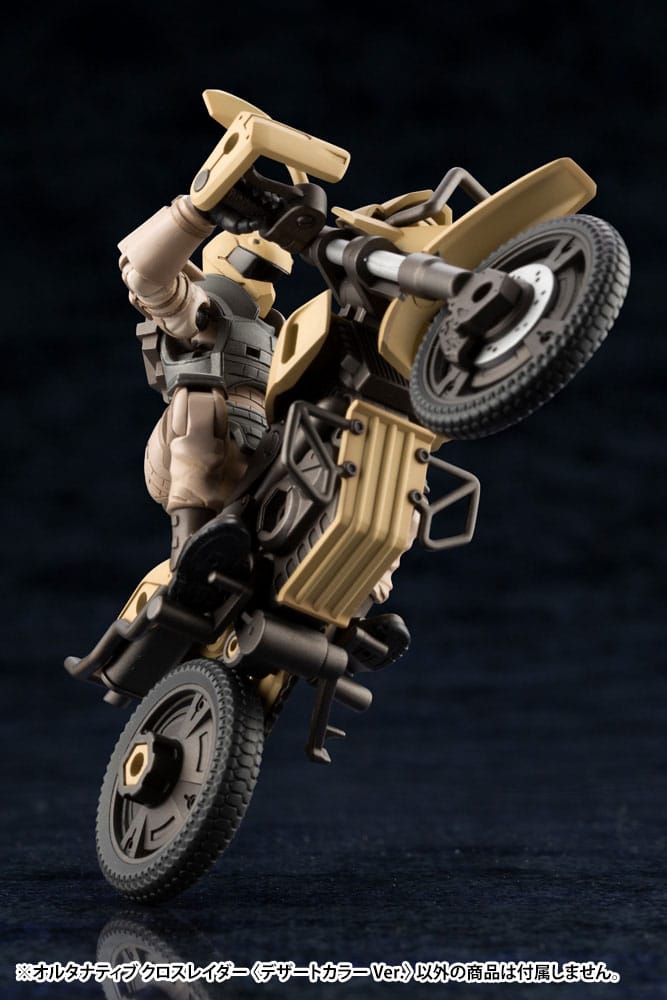Kit de modèle en plastique Hexa Gear 1/24 Alternative Cross Rider Desert Color Ver. 10 cm