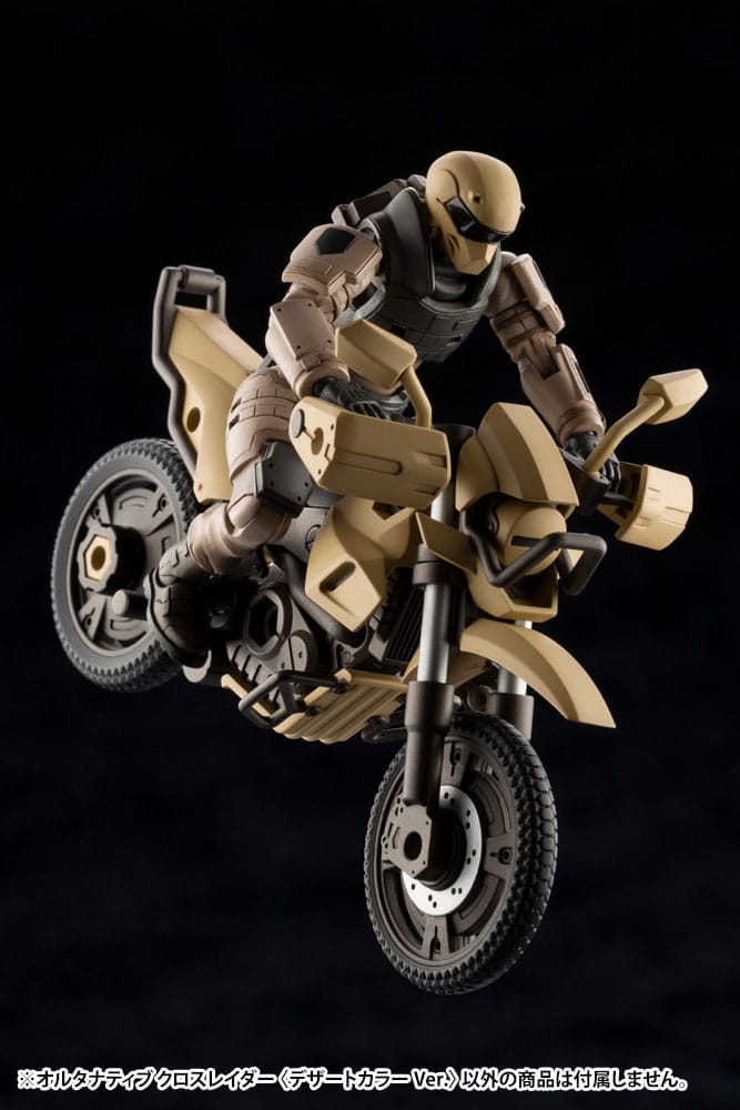 Kit de modèle en plastique Hexa Gear 1/24 Alternative Cross Rider Desert Color Ver. 10 cm