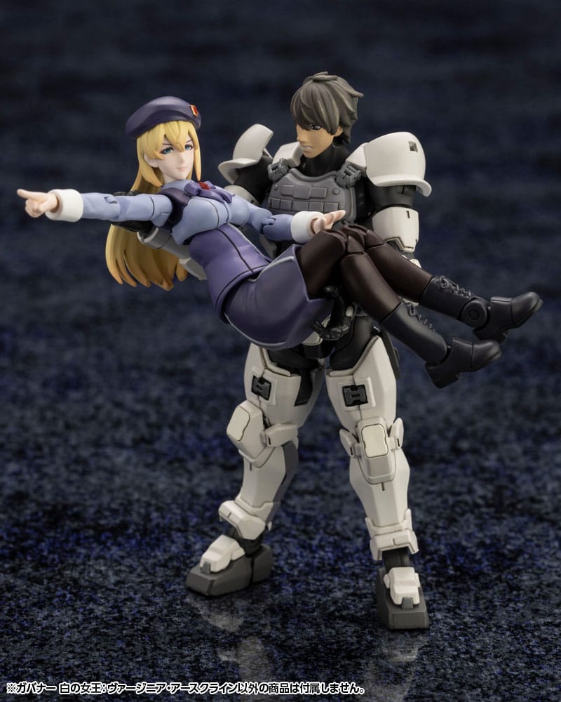 Kit modello di plastica Hexa Gear 1/24 Govenor Queen of White: Virginia Earthcline 8 cm