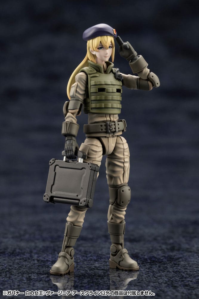 Kit modello di plastica Hexa Gear 1/24 Govenor Queen of White: Virginia Earthcline 8 cm