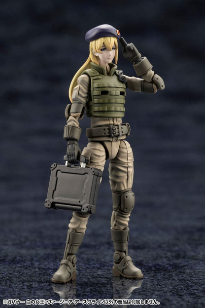 Kit modello di plastica Hexa Gear 1/24 Govenor Queen of White: Virginia Earthcline 8 cm