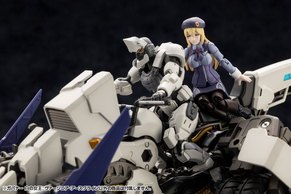Kit modello di plastica Hexa Gear 1/24 Govenor Queen of White: Virginia Earthcline 8 cm
