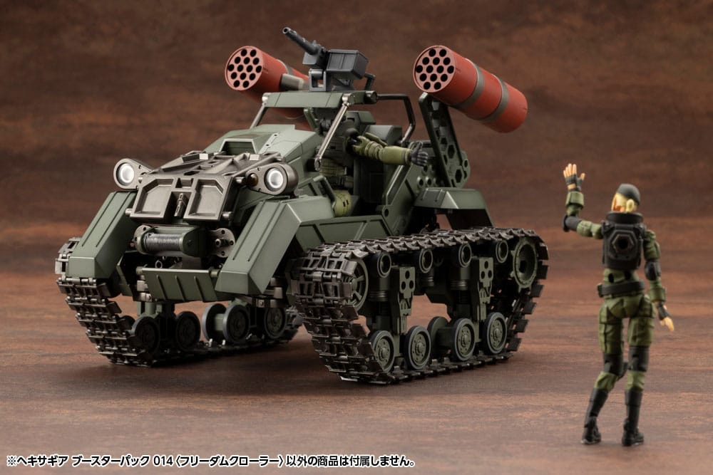 Hexa Gear Plastic Model Kit 1/24 Booster Pack 014 Crawler Freedom 14 cm