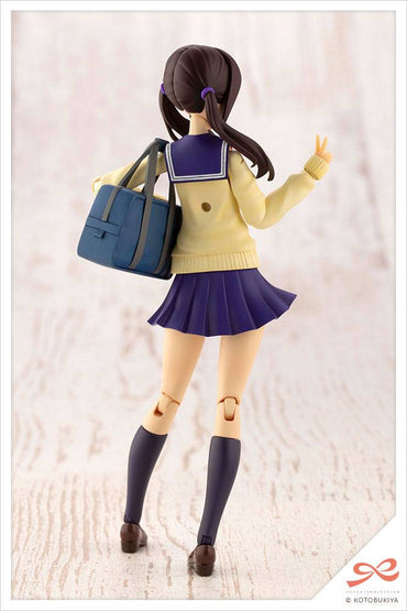 Sousai Shojo Teien Plastic Model Kit 1/10 Madoka Yuki Touou High School Vestiti invernali 15 cm