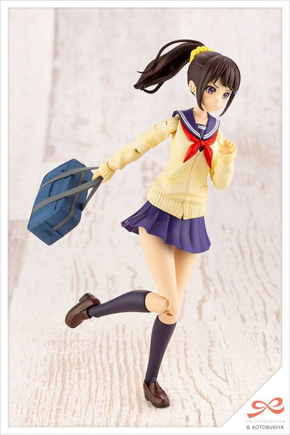 Sousai Shojo Teien Plastic Model Kit 1/10 Madoka Yuki Touou High School Vestiti invernali 15 cm