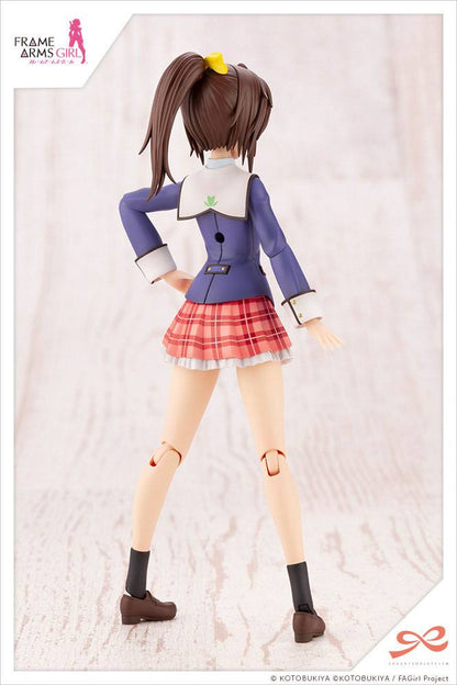 Sousai Shojo Teien Plastic Model Kit 1/10 Ao Gennai Wakaba Girls 'High School Inverno vestiti 16 cm