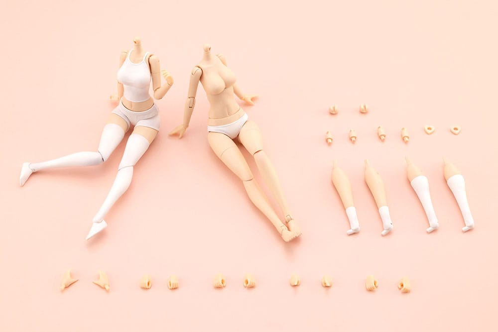 Sousai Shojo Teien Juego de accesorios para figuras de acción 1/10 Vestir cuerpo Talla L