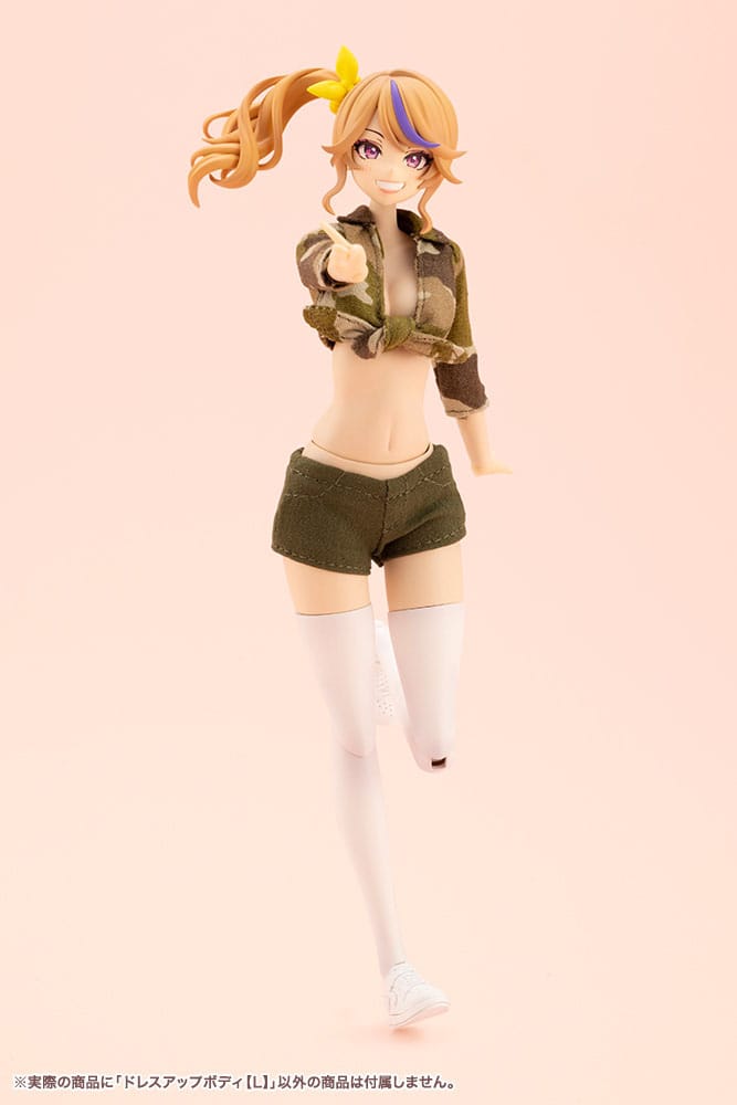 Sousai Shojo Teien Juego de accesorios para figuras de acción 1/10 Vestir cuerpo Talla L