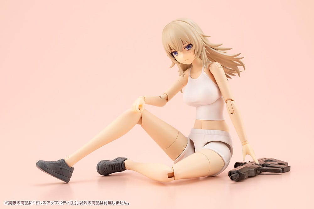 Sousai Shojo Teien Juego de accesorios para figuras de acción 1/10 Vestir cuerpo Talla L