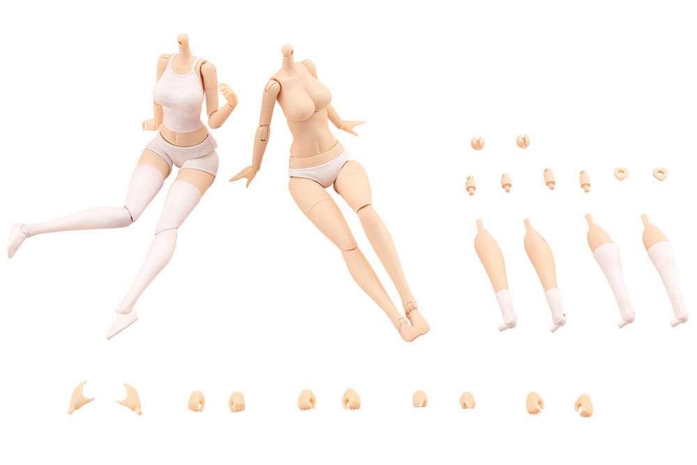 Sousai Shojo Teien Juego de accesorios para figuras de acción 1/10 Vestir cuerpo Talla L