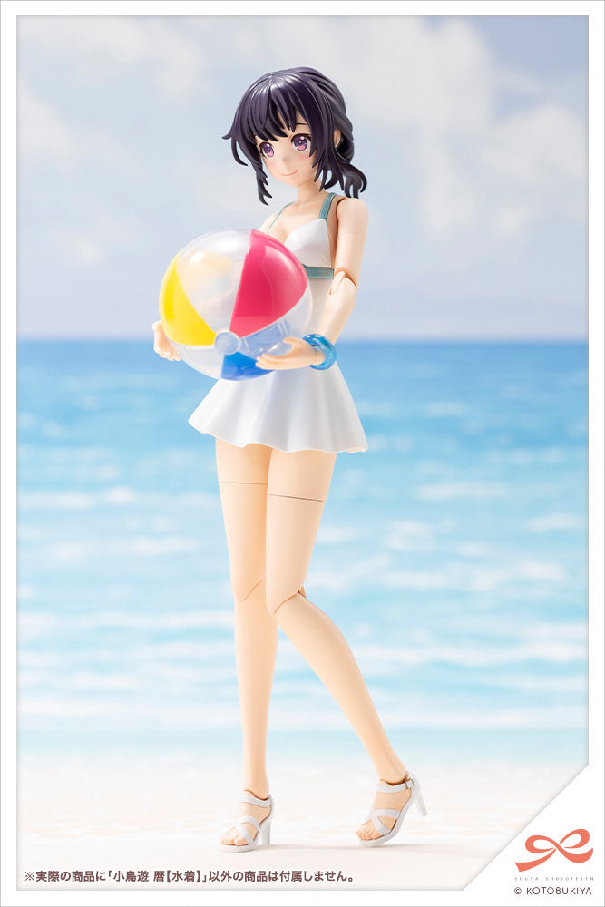 Kit modello di plastica Shojo Shojo Shojo 1/10 Koyomi Takanashi (stile nuoto) 16 cm