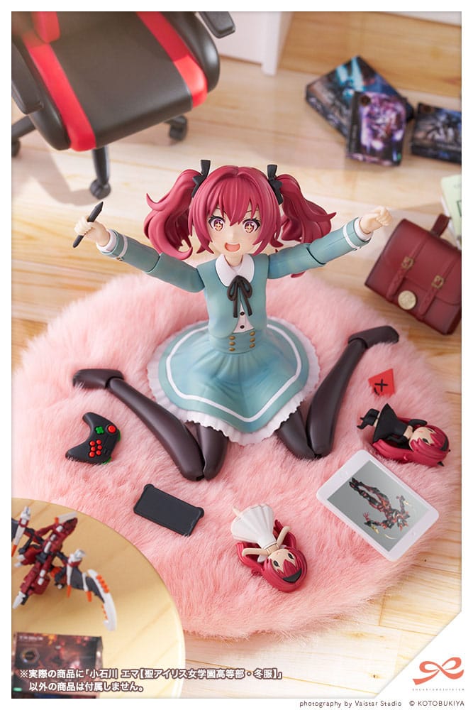 Sousai Shojo Teiien Plastikmodell Kit 1/10 Emma Koishikawa (St. Iris Gakuen Girl's High School Winterkleidung) 14 cm