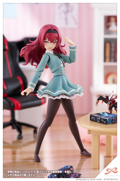 Sousai Shojo Teiien Plastikmodell Kit 1/10 Emma Koishikawa (St. Iris Gakuen Girl's High School Winterkleidung) 14 cm