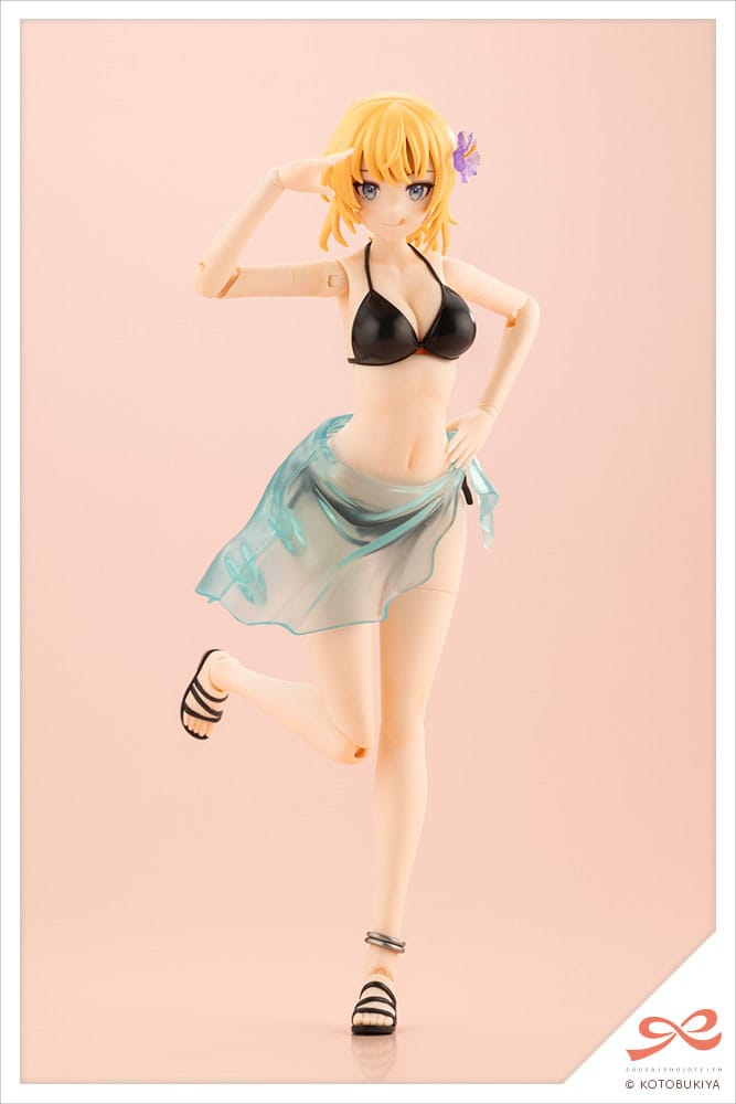 Sousai Shojo Teien Plastic Model Kit 1/10 Ritsuka Saeki (svømmetur) Hårarrang. 16 cm