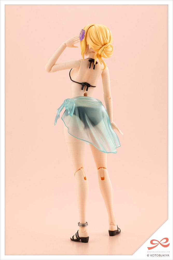 Sousai Shojo Teien Plastic Model Kit 1/10 Ritsuka Saeki (svømmetur) Hårarrang. 16 cm