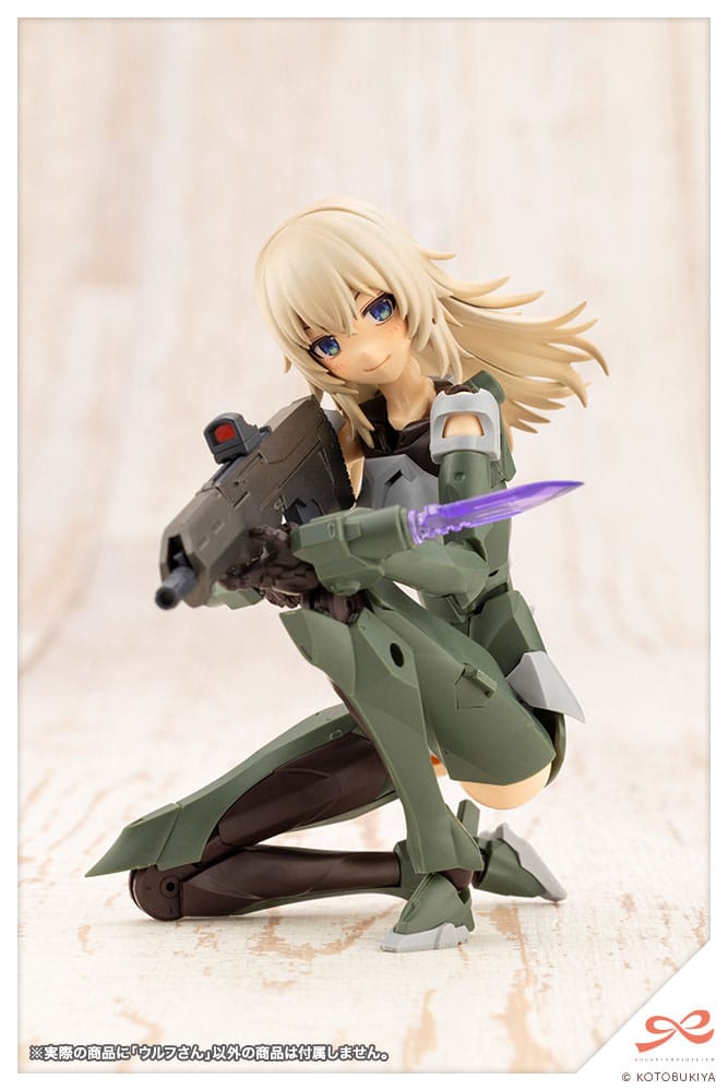 Sousai Shojo Teien Plastic Model Kit 1/10  Wolf 16 cm