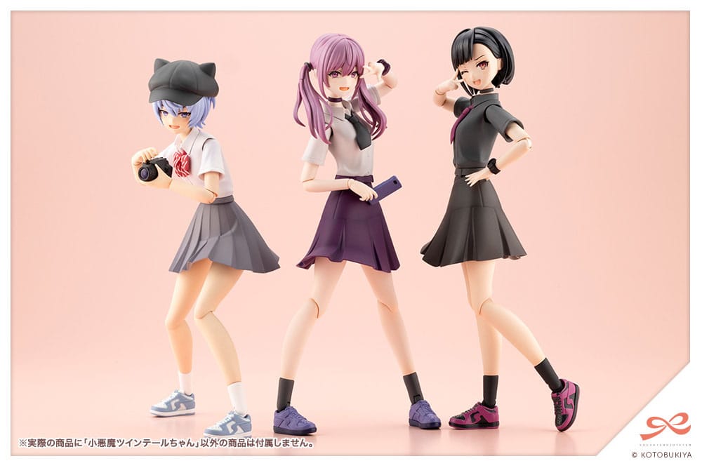 Sousai Shojo Teien Kit modello in plastica 1/10 Little Devil Twin Tails 15 cm