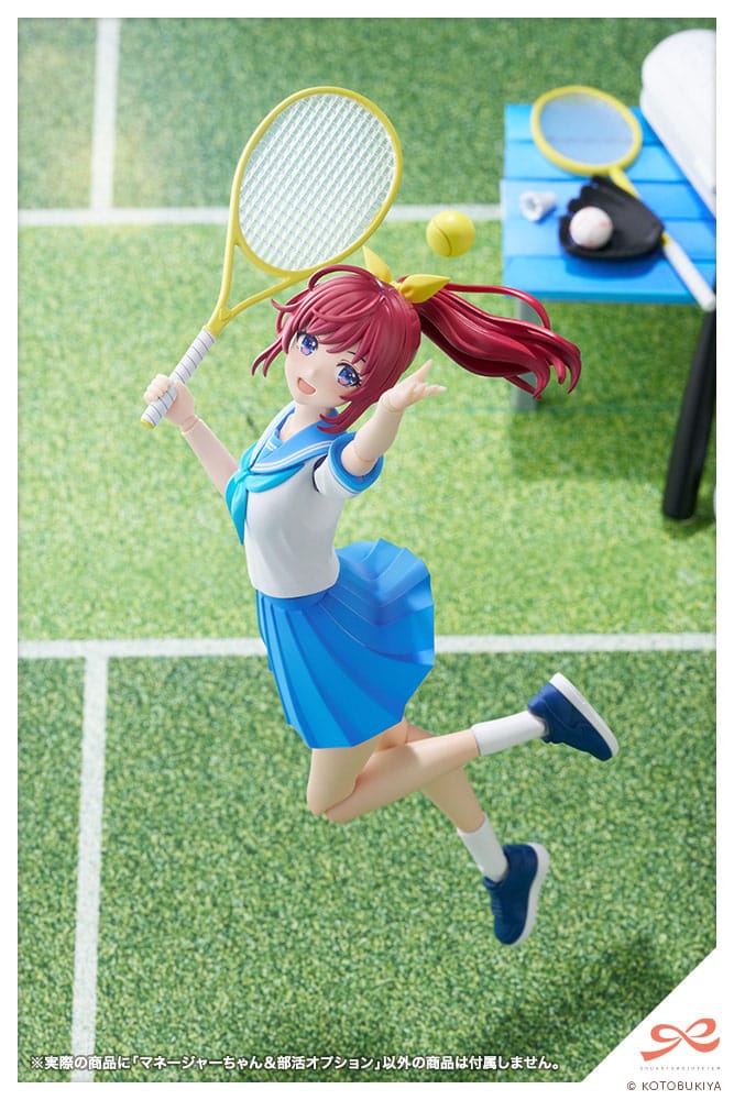 Sousai Shojo Teien Kit modello in plastica 1/10 Manager del club e articoli sportivi 15 cm