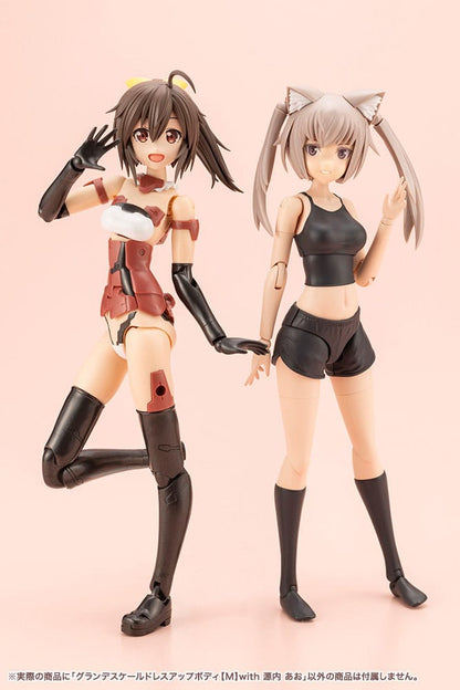 Sousai Shojo Teien tilbehørssæt til actionfigurer Grande Scale Dress Up Kropsstørrelse M med Ao Gennai