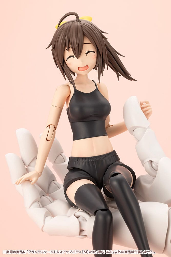 Sousai Shojo Teien tilbehørssæt til actionfigurer Grande Scale Dress Up Kropsstørrelse M med Ao Gennai