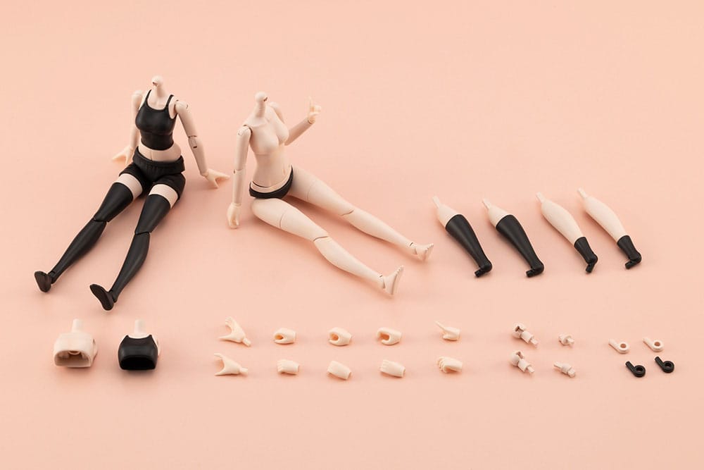 Sousai Shojo Teien tilbehørssæt til 1/10 actionfigurer Dress Up Kropsfarve C Størrelse S