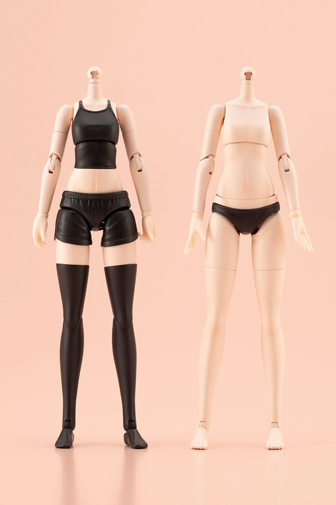 Sousai Shojo Teien tilbehørssæt til 1/10 actionfigurer Dress Up Kropsfarve C Størrelse S