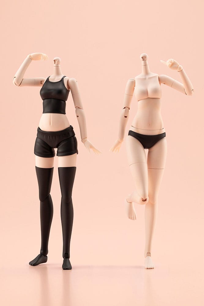 Sousai Shojo Teien tilbehørssæt til 1/10 actionfigurer Dress Up Kropsfarve C Størrelse S