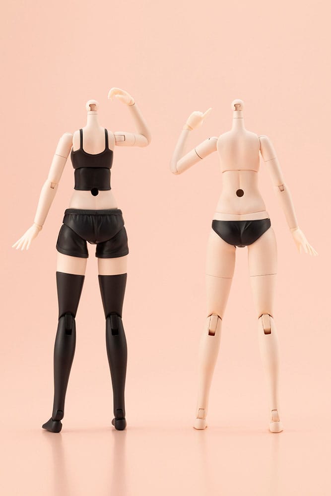 Sousai Shojo Teien tilbehørssæt til 1/10 actionfigurer Dress Up Kropsfarve C Størrelse S