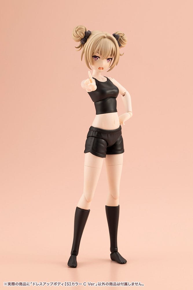 Sousai Shojo Teien tilbehørssæt til 1/10 actionfigurer Dress Up Kropsfarve C Størrelse S